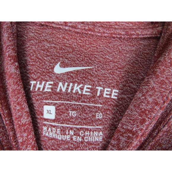 Alabama Crimson Tide Shirt Hoodie Mens XL Red NCAA Football Nike Long Sleeve - Picture 2 of 10